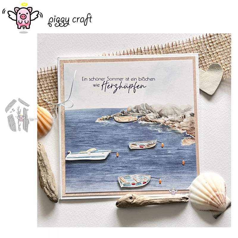 Fishing Boat Trailer - 돼지 공예 금속 커팅 다이, 낚시
